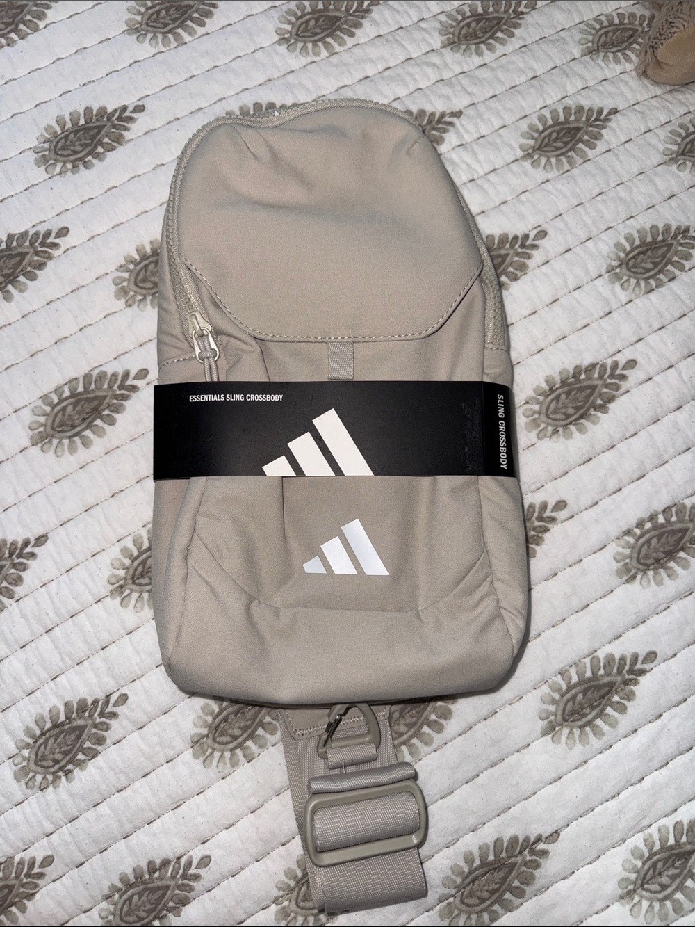 adidas Beige Essentials Sling Bag
